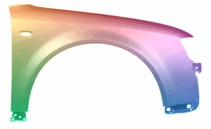 Błotnik Prawy AUDI A4 B6 2000-2004 Każdy Kolor VxLine