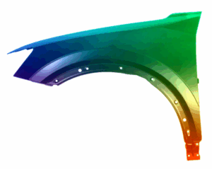 Błotnik Lewy AUDI Q2 GA Od 2016- Każdy Kolor Nowy VxLine