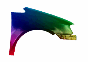 Błotnik Prawy Vw Touran 1T 03-06 Każdy Kolor Nowy VxLine