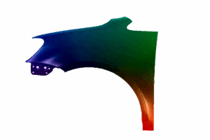 Błotnik Lewy Vw Touran 1T 03-06 Każdy Kolor Nowy VxLine