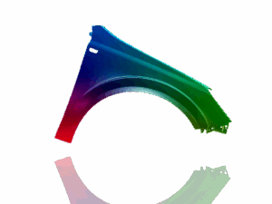 Błotnik Prawy Opel Astra H 03-12 Każdy Kolor VxLine