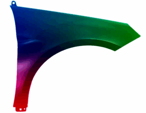 Błotnik Prawy Mercedes B-Klasse W245 2005-2008 Każdy Kolor VxLine