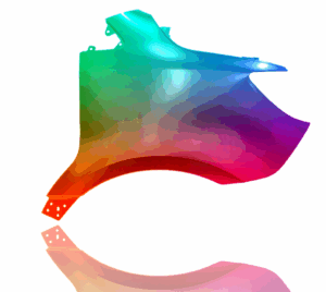 Błotnik Prawy Mercedes Sprinter 907 910 Od 2018- Każdy Kolor VxLine