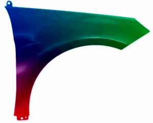 Błotnik Prawy Mercedes B-Klasse W245 2008-2011 Każdy Kolor VxLine