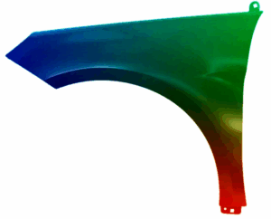 Błotnik Lewy Mercedes B-Klasse W245 2008-2011 Każdy Kolor VxLine