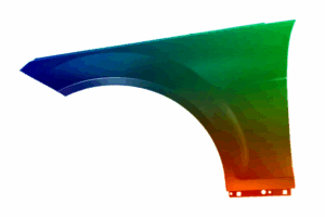 Błotnik Lewy Mercedes C-Klasse W204 2007-2014 Każdy Kolor VxLine