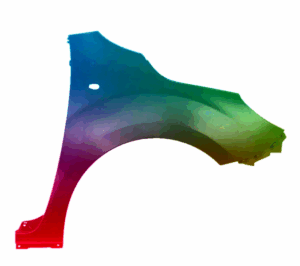 Błotnik Prawy Mercedes Citan W415 2012-2020 Każdy Kolor VxLine