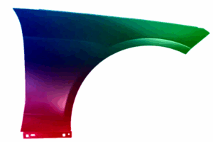 Błotnik Prawy Mercedes E-Klasse W212 2009-2013 Każdy Kolor VxLine