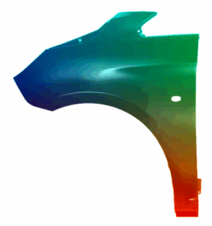 Błotnik Lewy Mercedes V-Klasse W447 Vito Od 2014- Każdy Kolor VxLine