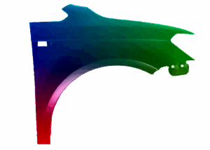 Błotnik Prawy VW Caddy 10-15 Każdy Kolor Nowy VxLine