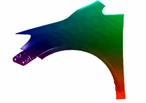 Błotnik Lewy VW GOLF PLUS 2005-2013 LC9XVxLine