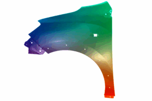 Błotnik Lewy Dacia Dokker Od 2012- Stepway Każdy Kolor VxLine