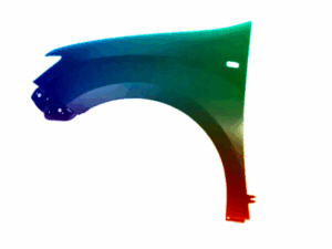 Błotnik Lewy Dacia Sandero 2012-2021 Każdy Kolor VxLine