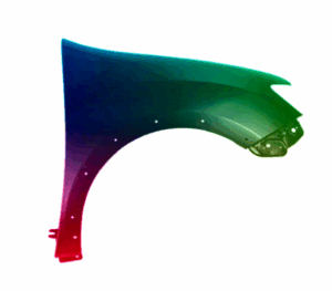 Błotnik Prawy Dacia Sandero 2012-2021 Stepway Każdy Kolor VxLine