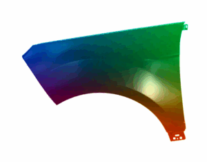 Błotnik Lewy Ford Ecosport 2013-2017 Każdy Kolor Nowy VxLine