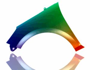 Błotnik Lewy Ford Fiesta Mk 8 Od 2016- Każdy Kolor Nowy VxLine