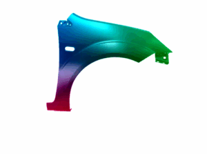 Błotnik Prawy Ford Fiesta Mk 6 2002-2008 Każdy Kolor Nowy VxLine