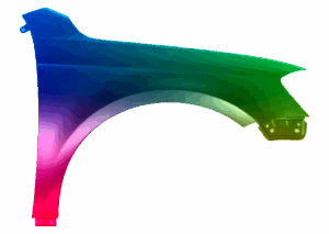 Błotnik Prawy VW Passat B7 10-15 Każdy Kolor VxLine
