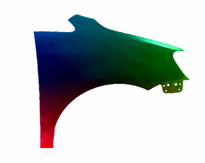 Błotnik Prawy VW Touran 1T3 2010-2015 Każdy Kolor VxLine