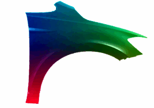 Błotnik Prawy VW Touran 5T Od 2015 Każdy Kolor VxLine