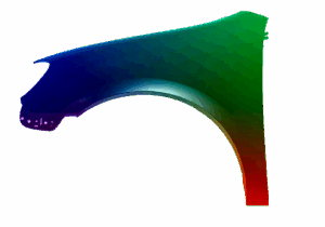 Błotnik Lewy VW GOLF VI 08-16 Każdy Kolor VxLine