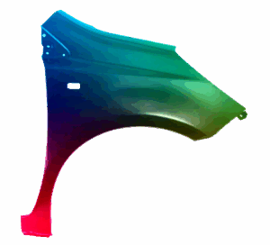 Kotfügel Prawy NISSAN NOTE E11 05-09 Każdy Kolor VxLine