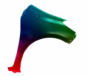 Błotnik Prawy TOYOTA Yaris 2011-2020 Każdy Kolor VxLine