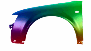 Błotnik Lewy AUDI A4 B6 2000-2004 Każdy Kolor VxLine