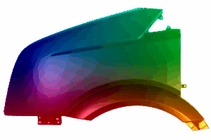 Błotnik Lewy VW Crafter Od 2017 Każdy Kolor Nowy VxLine