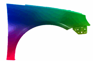 Błotnik Prawy VW Eos 2006-2015 Każdy Kolor Nowy VxLine