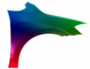 Błotnik Prawy VW Golf Sportsvan Każdy Kolor 2014-2020 VxLine