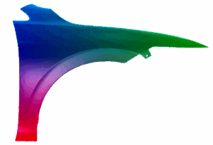 Błotnik Prawy VW GOLF VIII Każdy Kolor Od 2019 VxLine