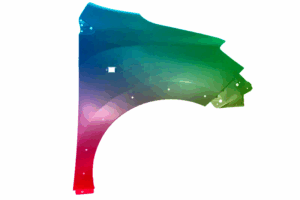 Błotnik Prawy Dacia Dokker Od 2012- Stepway Każdy Kolor VxLine