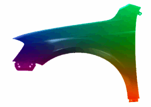 Błotnik Lewy VW PASSAT B7 10-15 Każdy Kolor VxLine