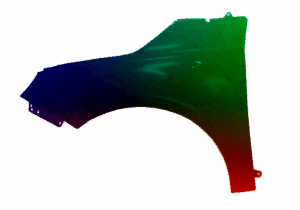 Błotnik Lewy Fiat 500 (312) 07-20 Każdy Kolor Nowy VxLine
