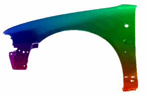 Błotnik Lewy Audi A4 B5 1994-1996 Każdy Kolor Nowy VxLine