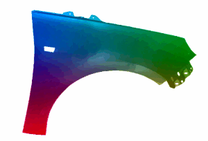 Błotnik Prawy Opel Adam Od 2013 Każdy Kolor VxLine