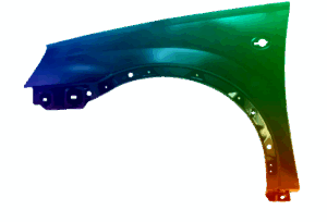 Błotnik Lewy Opel Corsa Combo C 00-10 Każdy Kolor VxLine