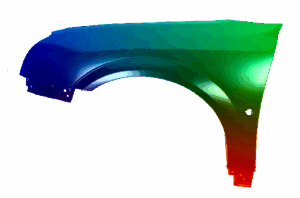 Błotnik Lewy Opel Vectra C Signum 01-05 Każdy Kolor VxLine