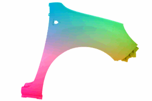 Błotnik Prawy Renault Kangoo 2008-2015 Każdy Kolor Nowy VxLine