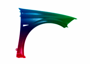 Błotnik Prawy Renault Megane II 2002-2008 Każdy Kolor Nowy VxLine