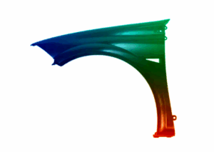 Błotnik Lewy Renault Megane II 2002-2008 Każdy Kolor Nowy VxLine