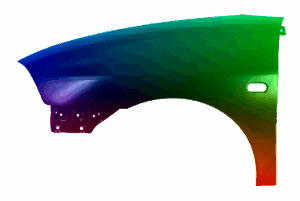 Błotnik Lewy Seat Ibiza Cordoba 02-09 Każdy Kolor VxLine