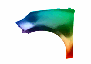 Błotnik Lewy Renault Scenic III 2009-2011 Każdy Kolor Nowy VxLine