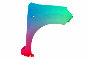 Błotnik Prawy Renault Twingo II 2007-2014 Każdy Kolor Nowy VxLine