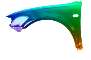Błotnik Lewy VW Passat B5 96-00 Każdy Kolor VxLine