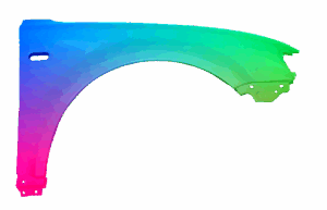 Błotnik Prawy VW Passat B5 96-00 Każdy Kolor VxLine