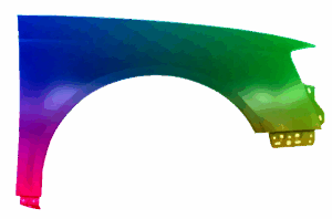 Błotnik Prawy VW Passat B6 2005-2010 Każdy Kolor VxLine