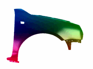 Błotnik Prawy VW Lupo 98-05 Każdy Kolor VxLine