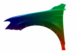 Błotnik Lewy VW Tiguan 16-20 Każdy Kolor VxLine